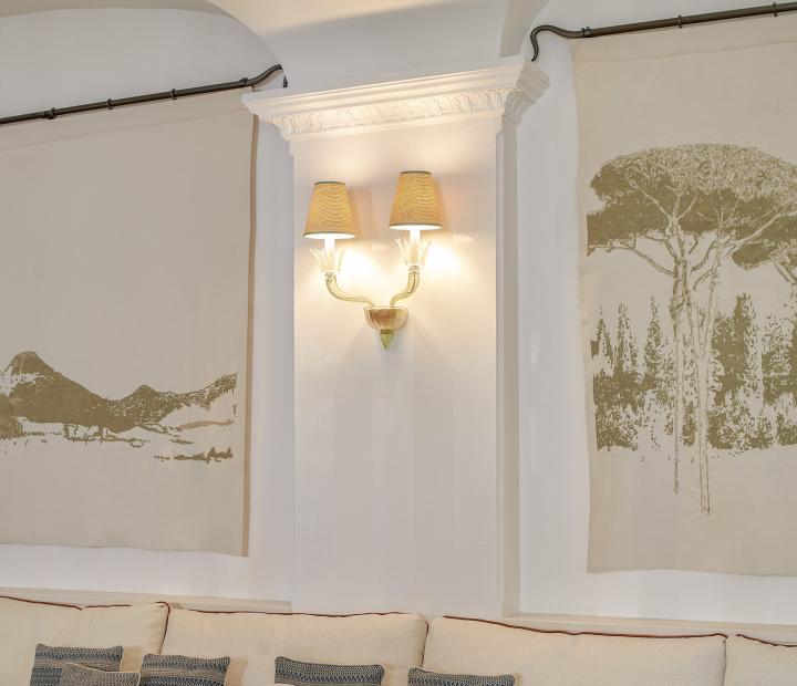 Hotel La Palma Capri bespoke wall sconce