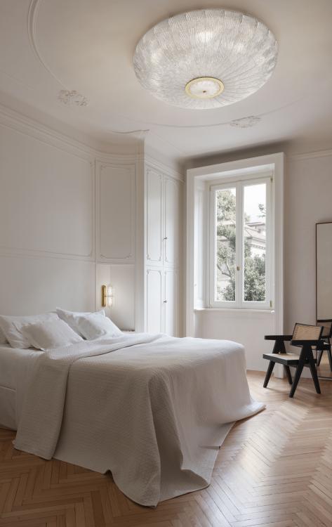 Royal ceiling and Opera wall sconce